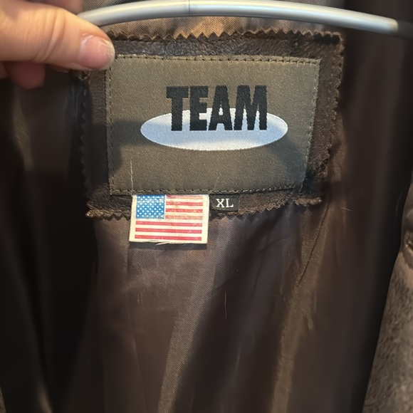 TEAM leather jacket - Picture 3 of 7